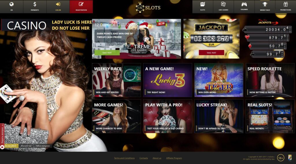 online casino 1xSlots
